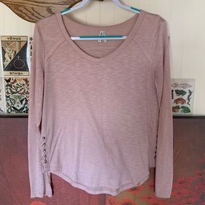 Pale Pink Mudd Top